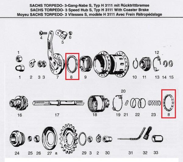 KUGELHALTER, SACHS T3, P5, S7, Ø 45,2 MM